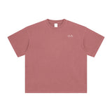 Move in Silence T-Shirt – First Edition – Brick Red - Oversized