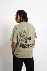 Leave a Legacy T-Shirt – Legacy Edition – Khaki - Oversized