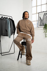 Leave a Legacy Vintage Washed Sweatshirt - Coffee