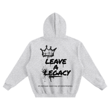 Leave a Legacy Boxy Hoodie – Flower Grey