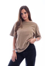 Earned Not Given T-Shirt – Legacy Edition – Stone Brown - Oversized