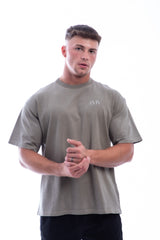 No Limits, No Excuses T-Shirt – Legacy Edition - Khaki - Oversized