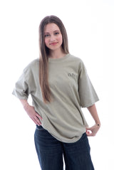 Earned Not Given T-Shirt – Legacy Edition – White Apricot - Oversized