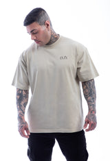 Earned Not Given T-Shirt – Legacy Edition – White Apricot - Oversized