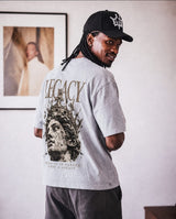 Leave a Legacy Oversized T-Shirt – Washed Grey