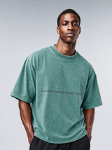 Earned Not Given Oversized T-Shirt – Washed Teal