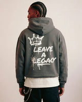 Leave a Legacy Vintage Hoodie - Grey