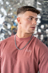 Earned Not Given T-Shirt – Legacy Edition – Brick Red - Oversized