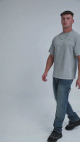 No Limits, No Excuses T-Shirt – Legacy Edition - Ash Grey - Oversized