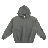 Built on Purpose Fleece Boxy Hoodie – First Edition Grey -Oversized