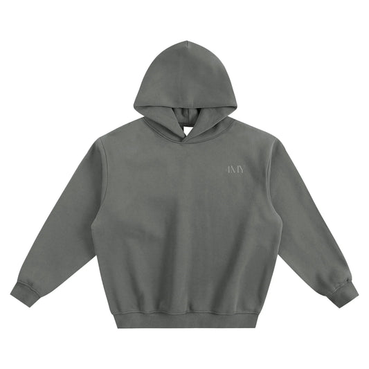 4My Built on Purpose Fleece Boxy Hoodie – First Edition Gray