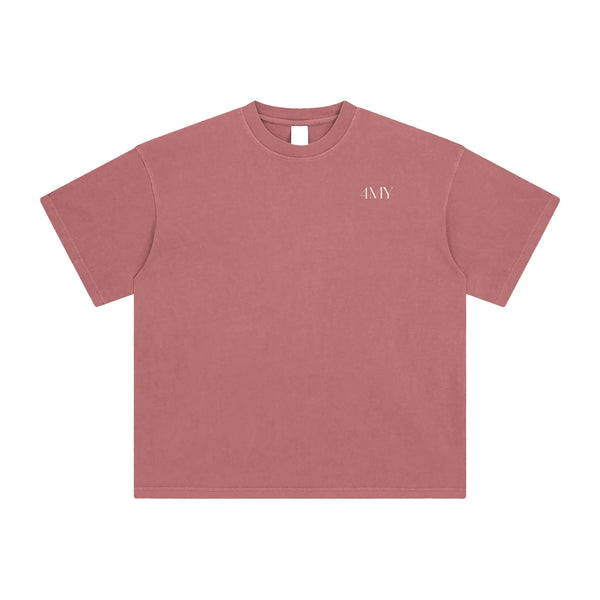 Move in Silence T-Shirt – First Edition – Brick Red - Oversized