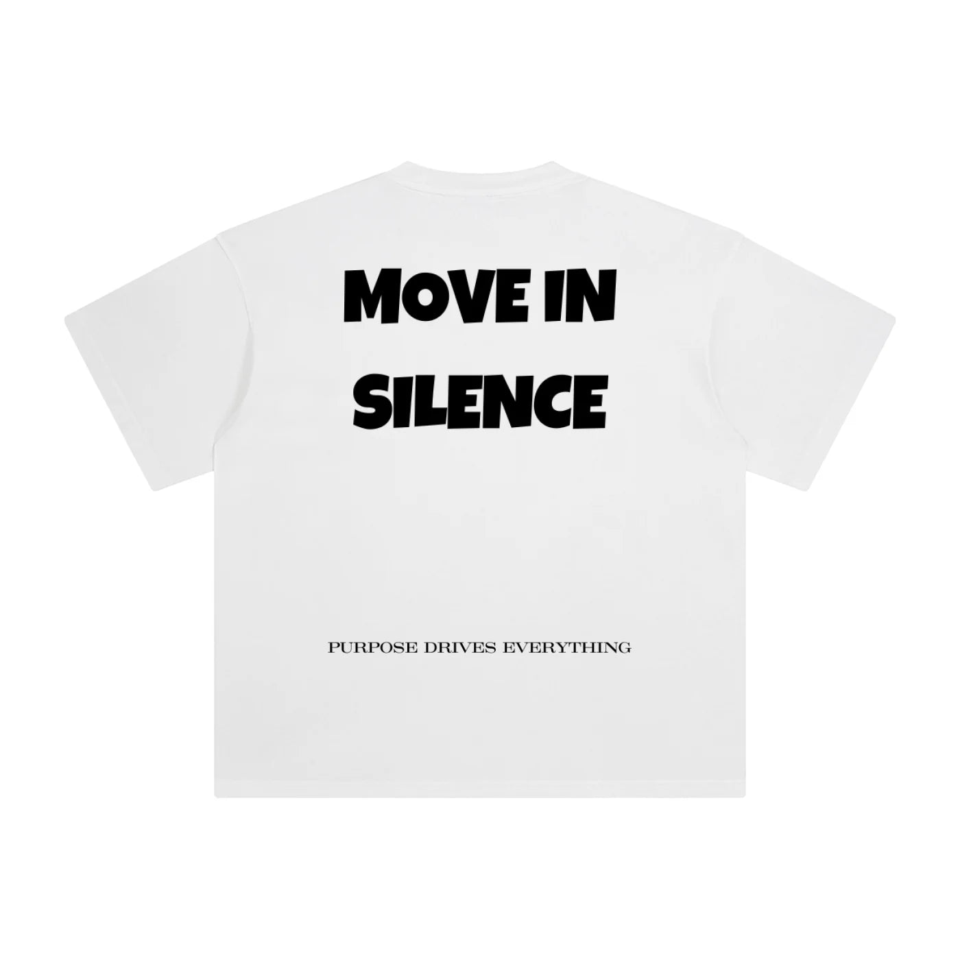 Move in Silence T-Shirt – First Edition - White