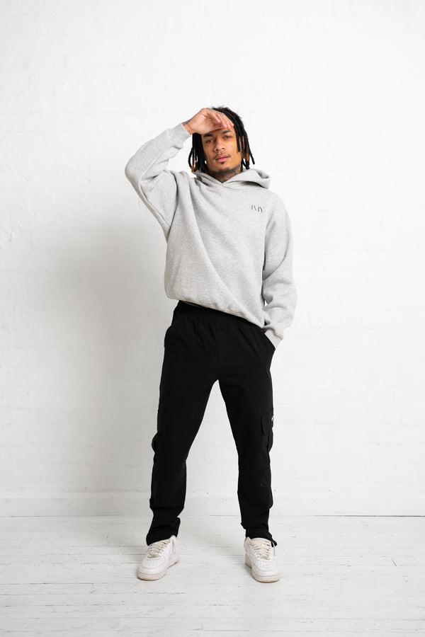 Leave a Legacy Boxy Hoodie – Flower Grey