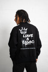 Leave a Legacy Fleece Sweatshirt – Black