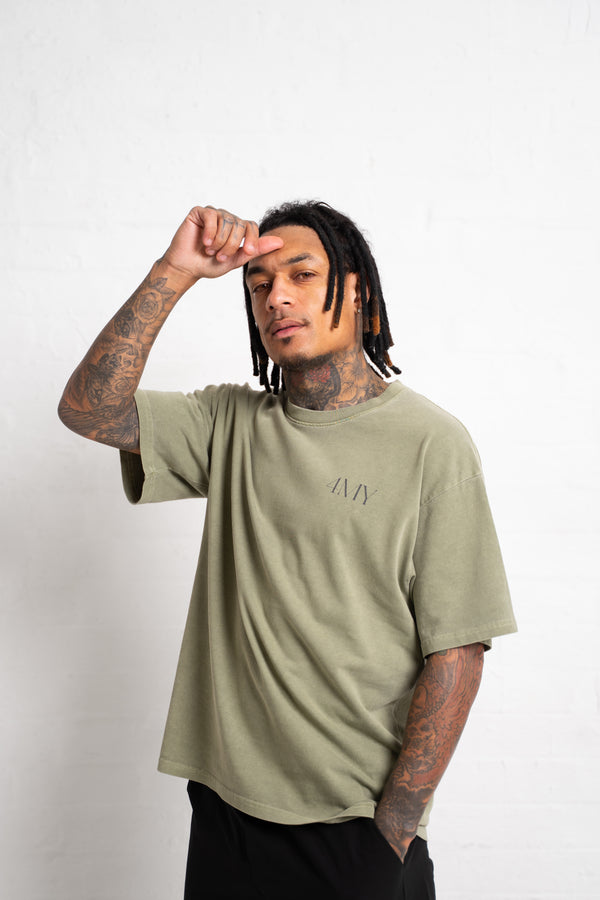 Leave a Legacy T-Shirt – Legacy Edition – Khaki - Oversized