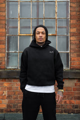Leave a Legacy Boxy Hoodie – Black