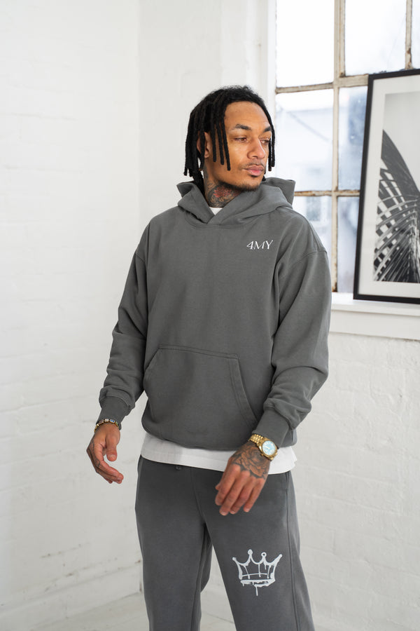 Leave a Legacy Vintage Washed Hoodie - Grey