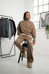 Legacy Sweatshirt Set - Coffee