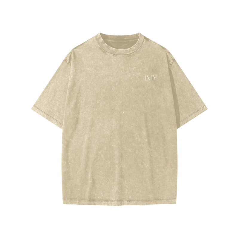Fearless and Focused T-Shirt – Kids Edition – Light Brown - Oversized