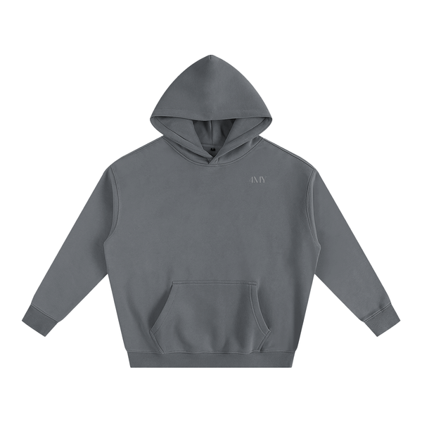 Move in Silence Hoodie – First Edition Grey -Oversized