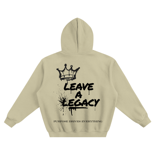 Leave a Legacy Boxy Hoodie – Khaki