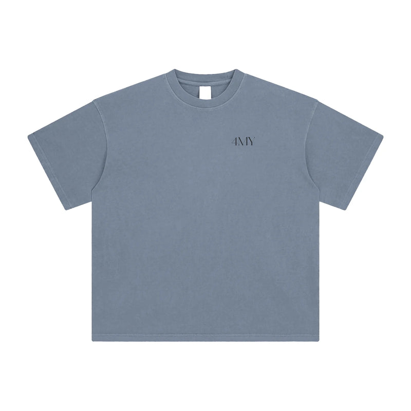 No Limits, No Excuses T-Shirt – Legacy Edition – Grey Blue - Oversized