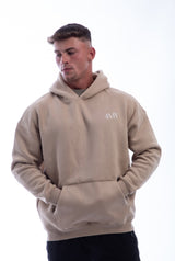 Move in Silence Hoodie – First Edition Grey Apricot -Oversized
