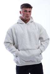 Built on Purpose Hoodie – Oat Grey - Oversized