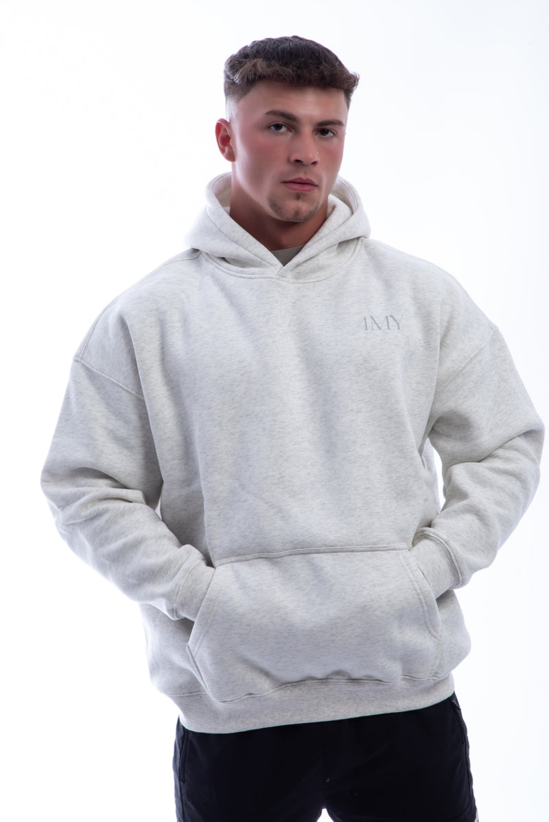 Built on Purpose Hoodie – Oat Grey - Oversized