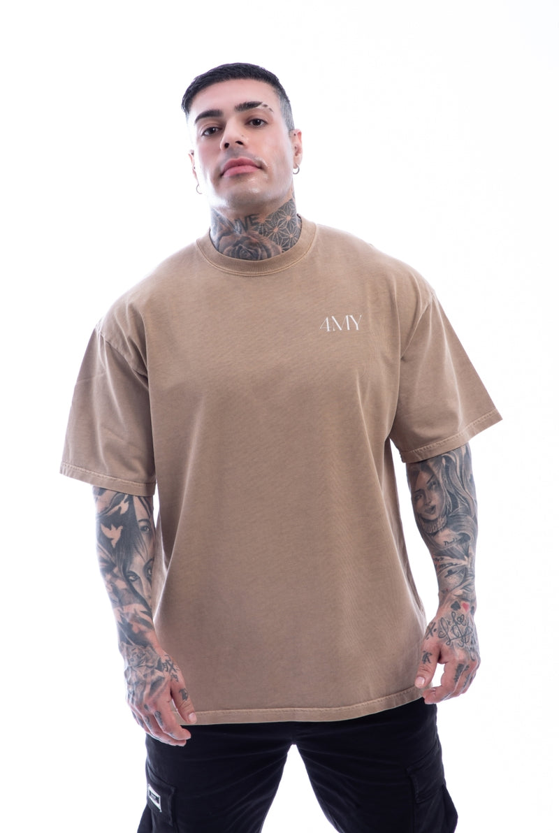 Earned Not Given T-Shirt – Legacy Edition – Stone Brown - Oversized