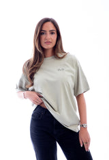 Earned Not Given T-Shirt – Legacy Edition – White Apricot - Oversized