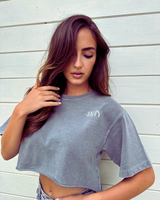 Fearless and Focused T-Shirt – Women’s Edition – Cropped - Grey