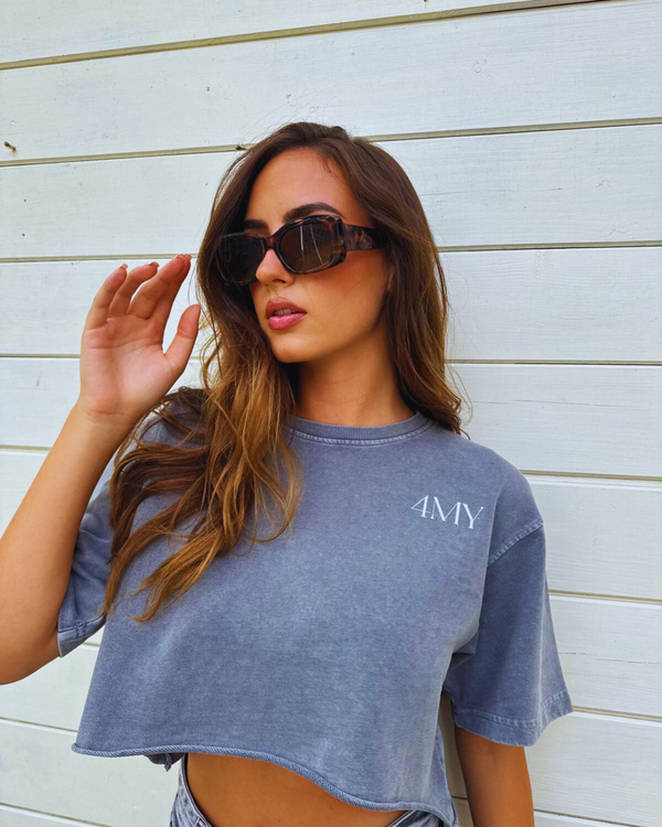 Fearless and Focused T-Shirt – Women’s Edition – Cropped - Grey