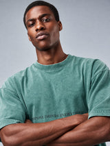 Earned Not Given Oversized T-Shirt – Washed Teal