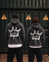 Legacy Vintage Washed Hoodie - Faded Black