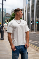 Move in Silence T-Shirt – First Edition - White - Oversized