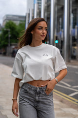 Move in Silence T-Shirt – First Edition - White - Oversized