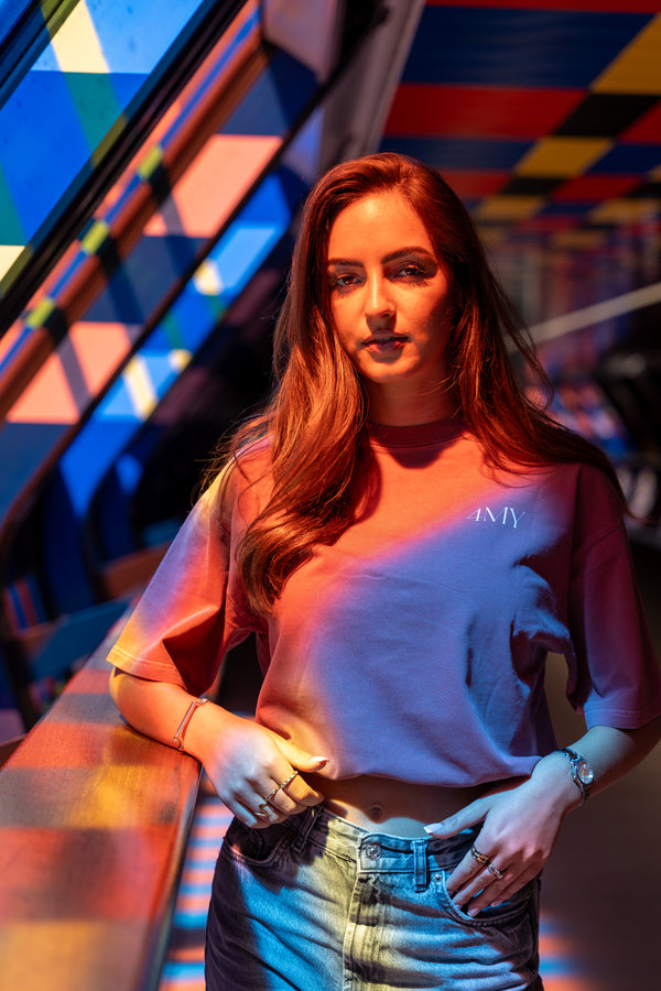 Earned Not Given T-Shirt – Legacy Edition – Brick Red - Oversized