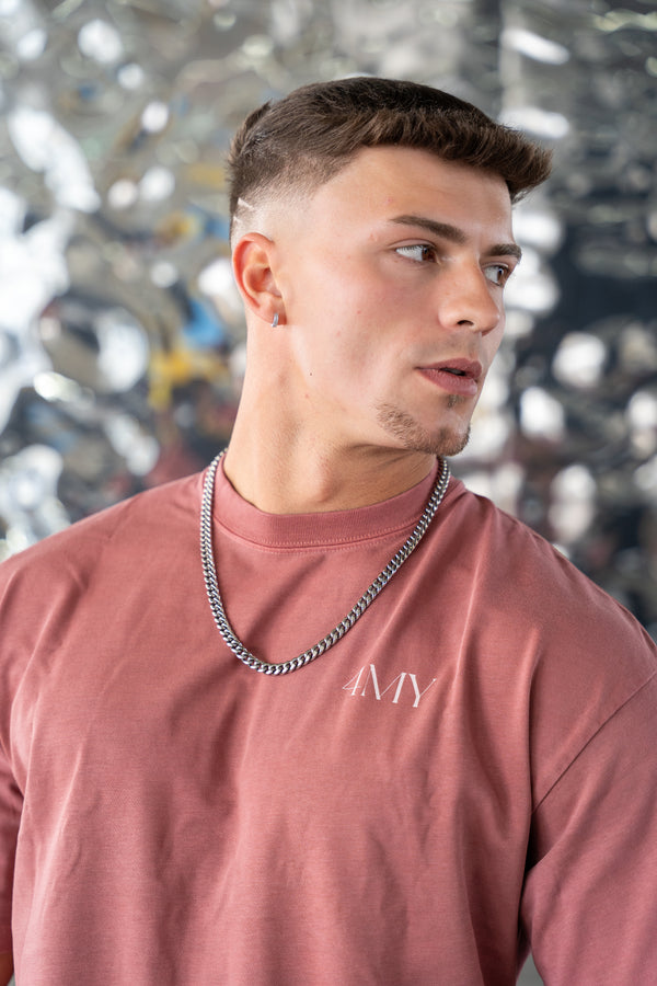 Earned Not Given T-Shirt – Legacy Edition – Brick Red - Oversized