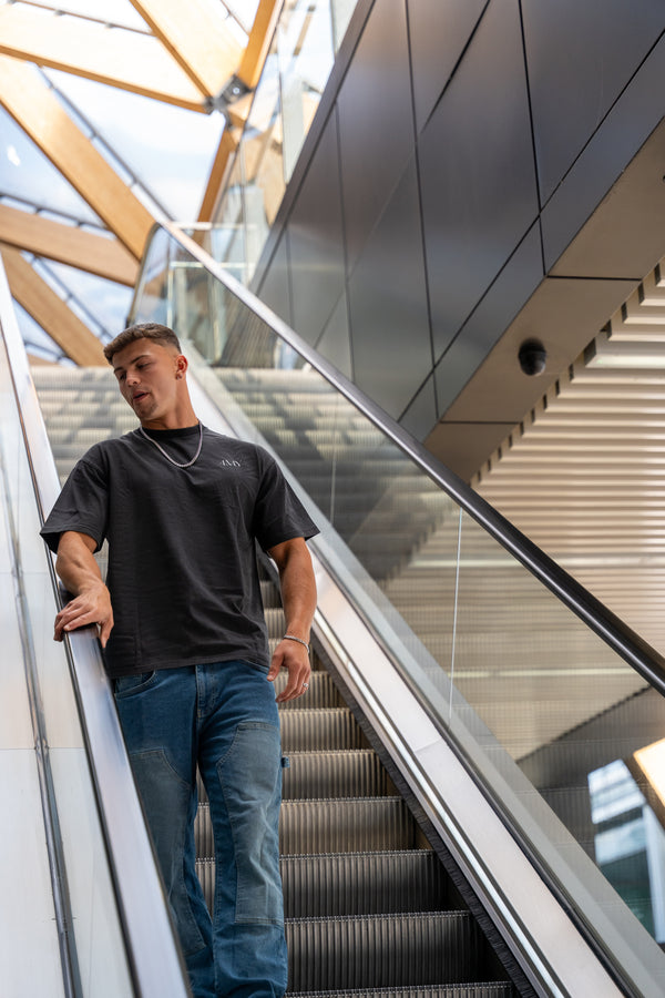 Move in Silence T-Shirt – First Edition - Black - Oversized