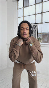 Leave a Legacy Vintage Washed Hoodie - Coffee