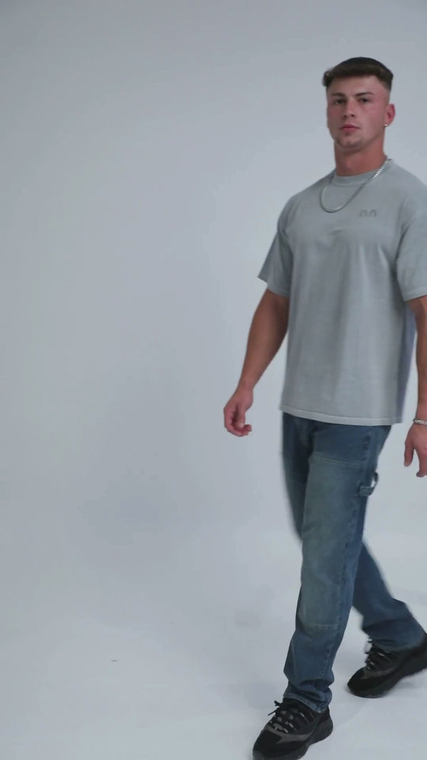 No Limits, No Excuses T-Shirt – Legacy Edition - Ash Grey - Oversized