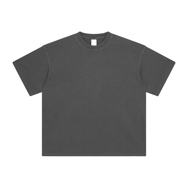Essentials Boxy T-Shirt – Dark Grey